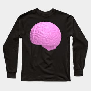 The pink brain Long Sleeve T-Shirt